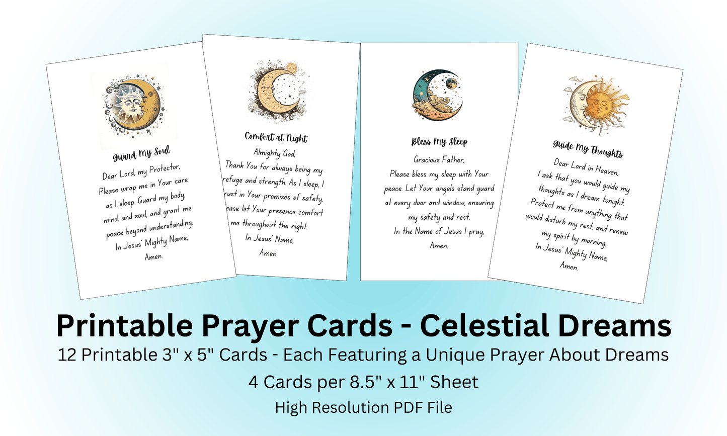 Bible Verse Printables Dream Prayers