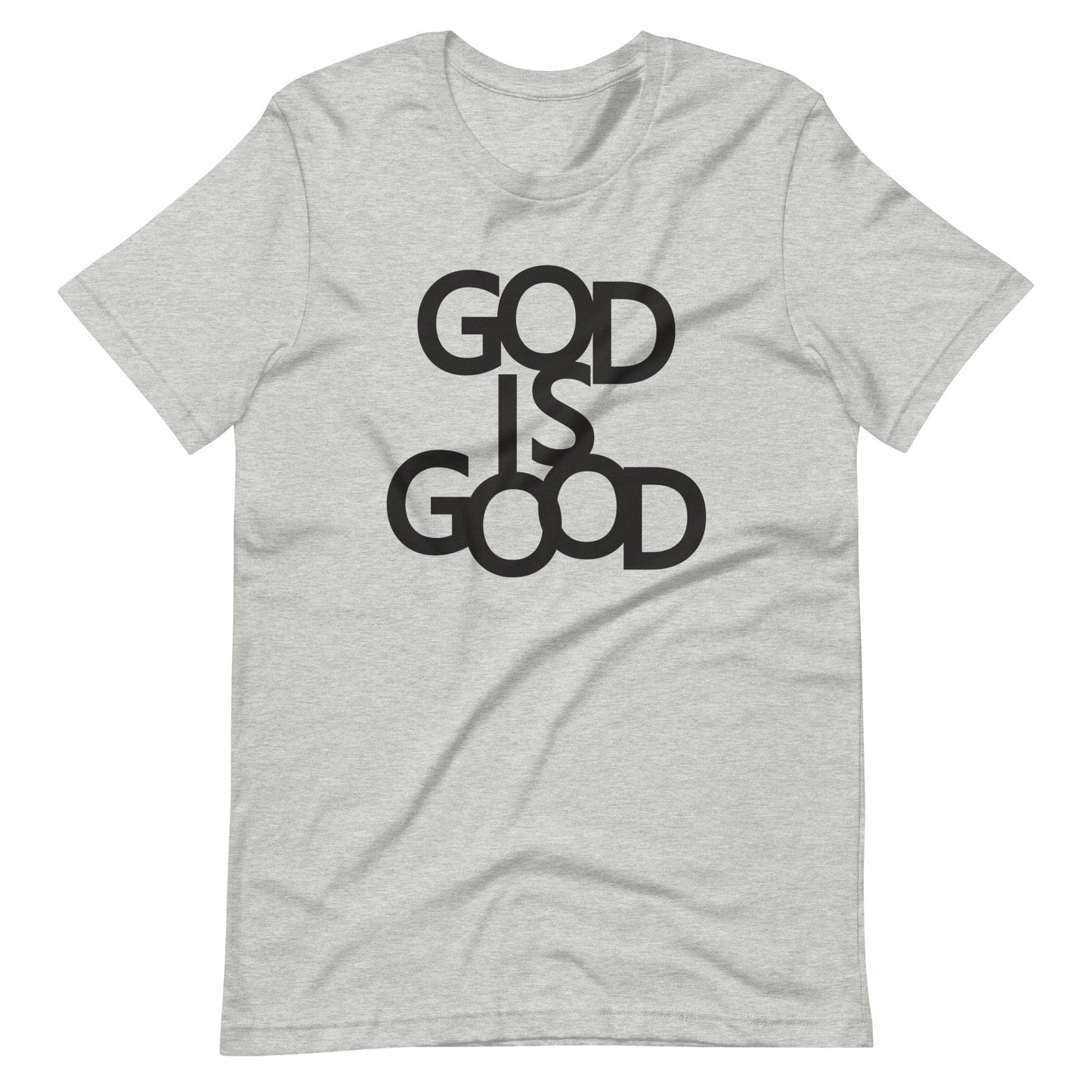 God is Good Christian T Shirts Athletic Heather