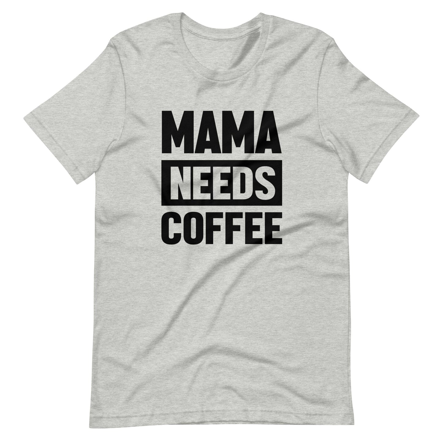 Mama Needs Coffee Christian T Shirts Athletic Heather
