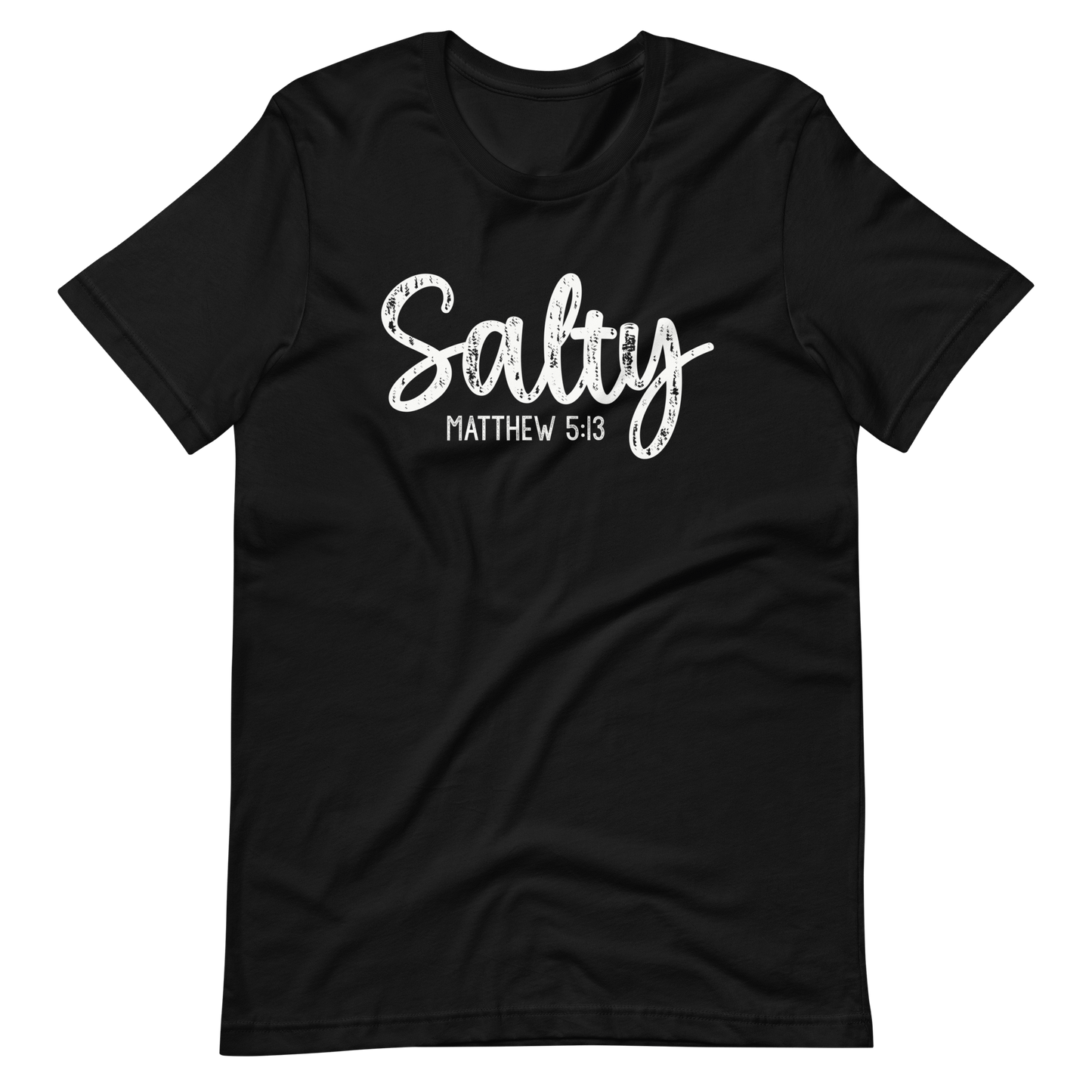 Salty Christian T Shirts Black
