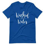 Washed by the Water Christian T Shirts True Royal