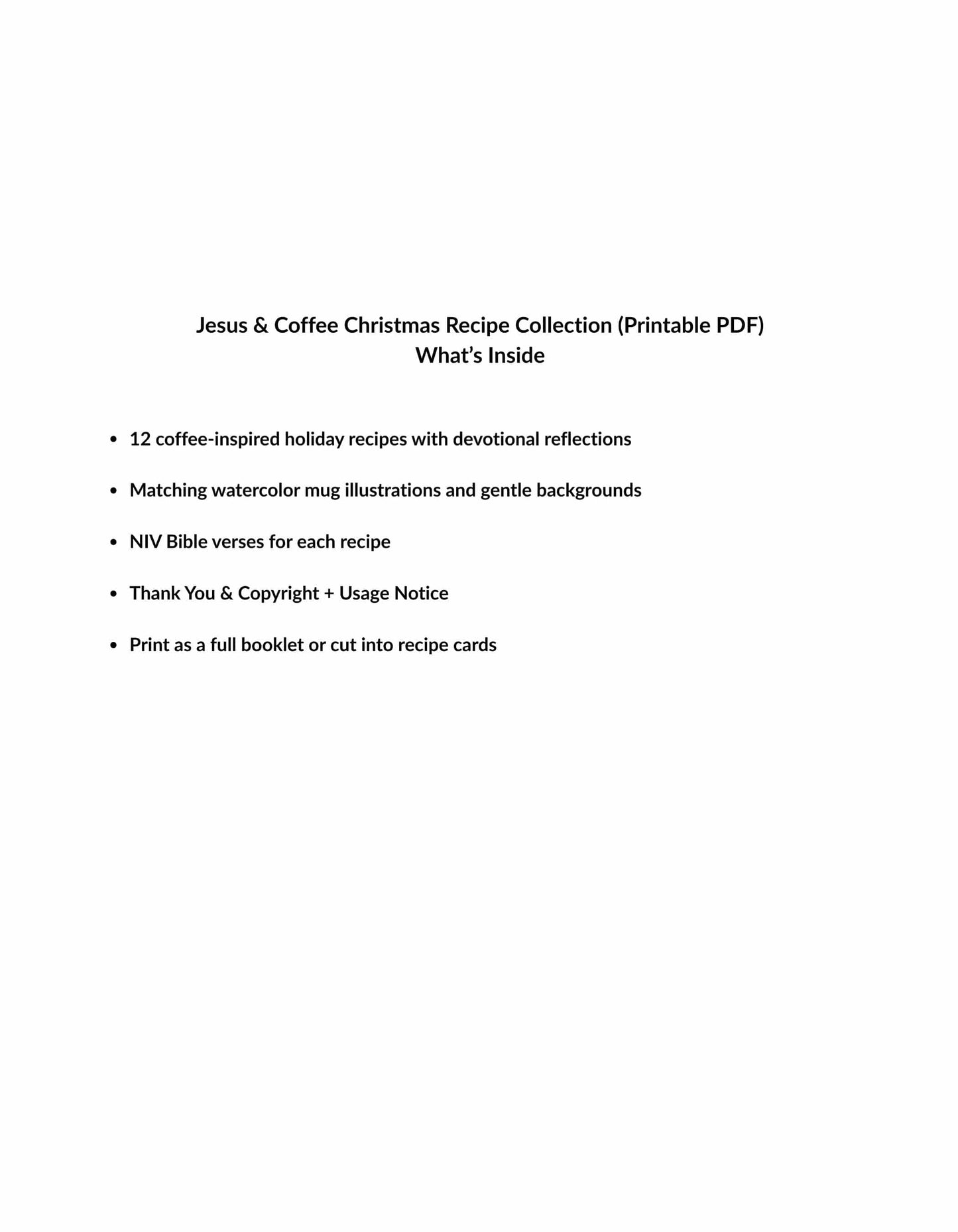 Christmas Coffee Recipes What's Inside