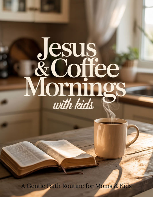 Jesus & Coffee Mornings with Kids Printable