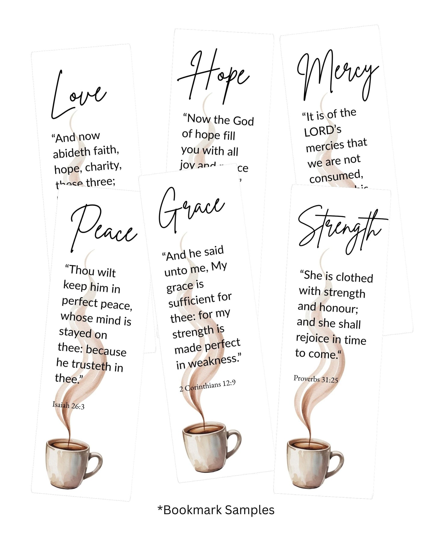 Mother's Day Scripture Gift Bookmarks