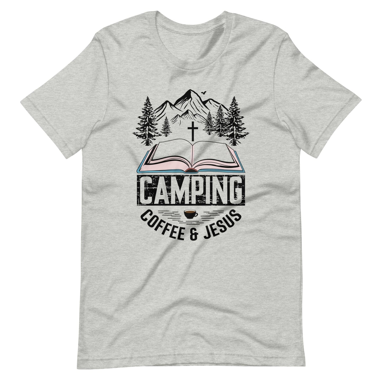 Camping Coffee and Jesus T-Shirt