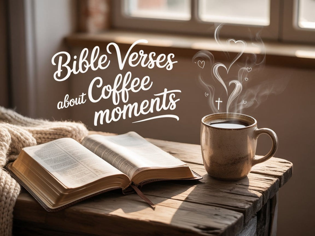 Bible verses about coffee moments