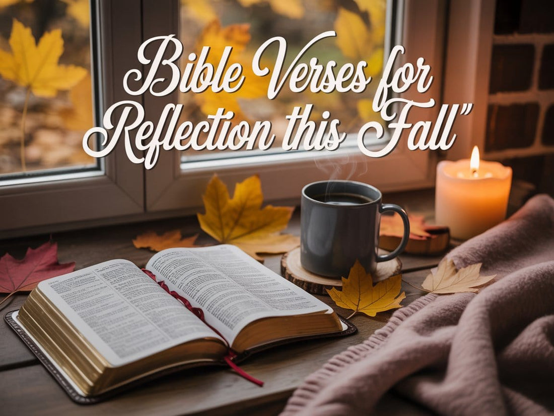 Bible Verses for Reflection Fall Edition