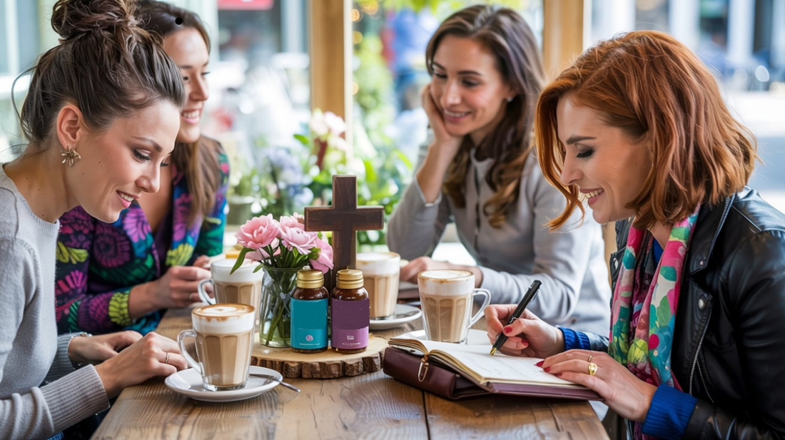 Coffee and Journaling with Friends