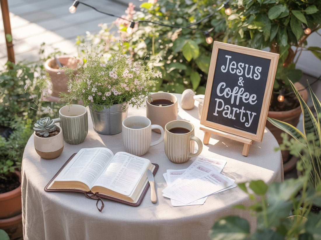 Garden Bible Study and Coffee Party