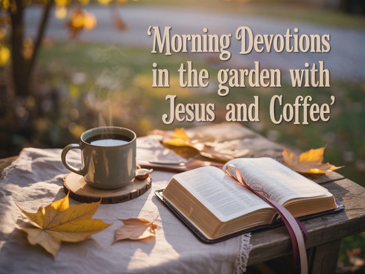 Morning Devotions for Women in the Garden with Jesus and Coffee