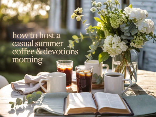 Casual Summer Coffee and Devotions