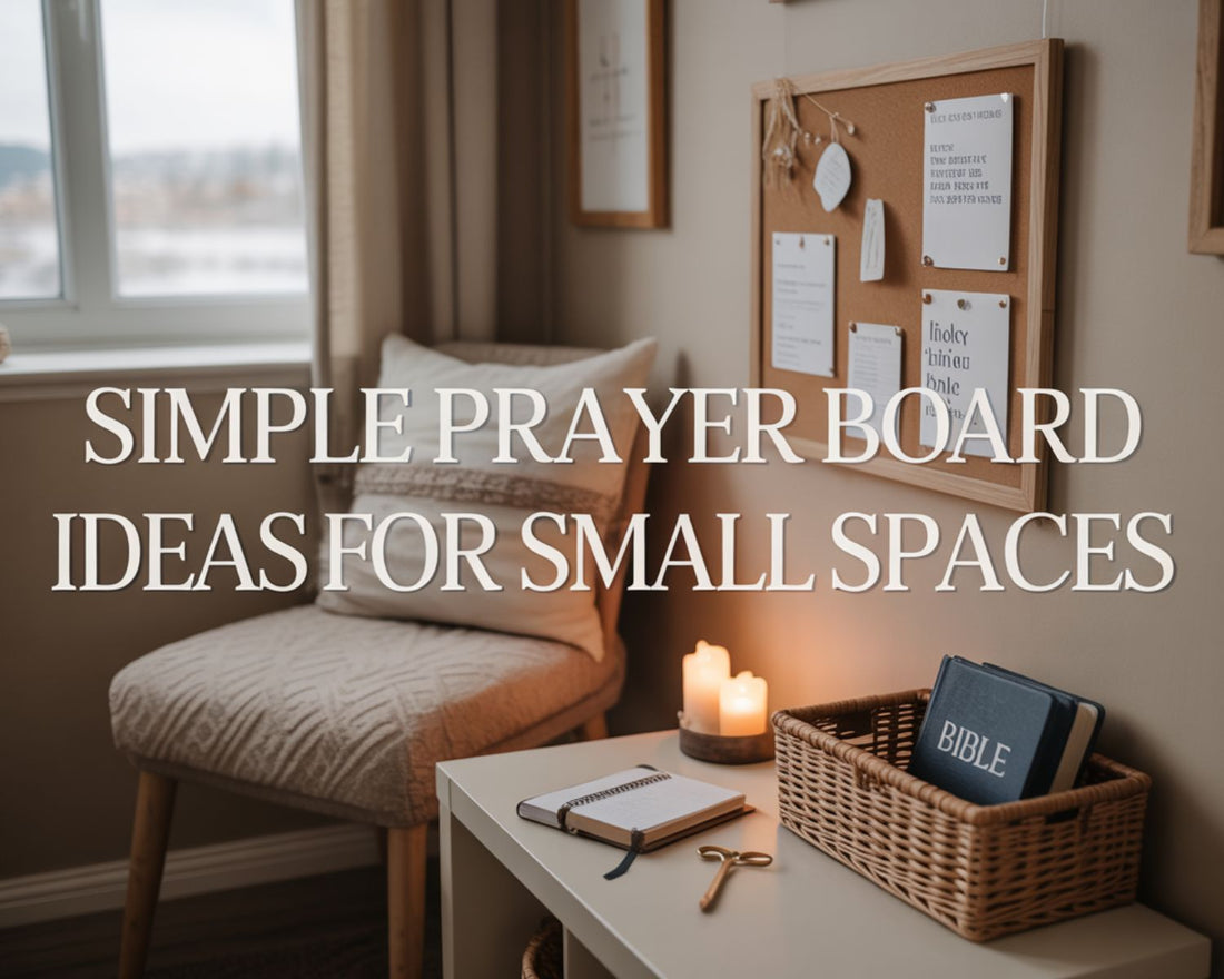 Simple Prayer Board Ideas for Small Spaces