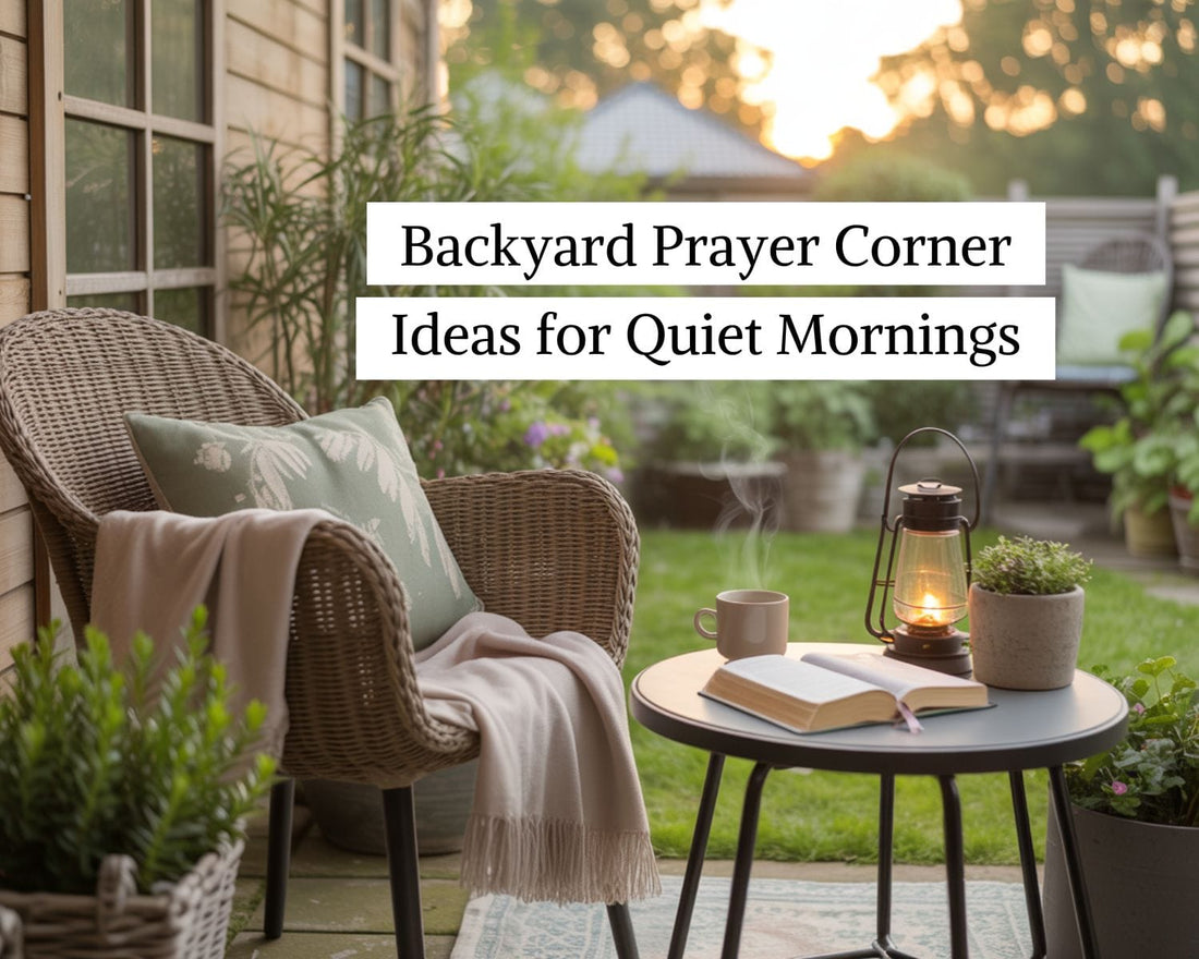 Backyard Prayer Corner Ideas for Quiet Mornings