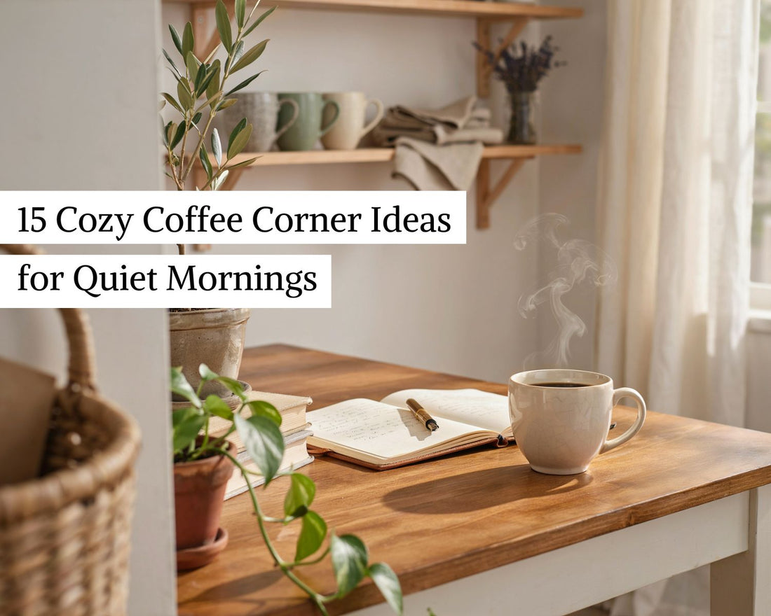 Cozy Coffee Corner Ideas for Quiet Mornings