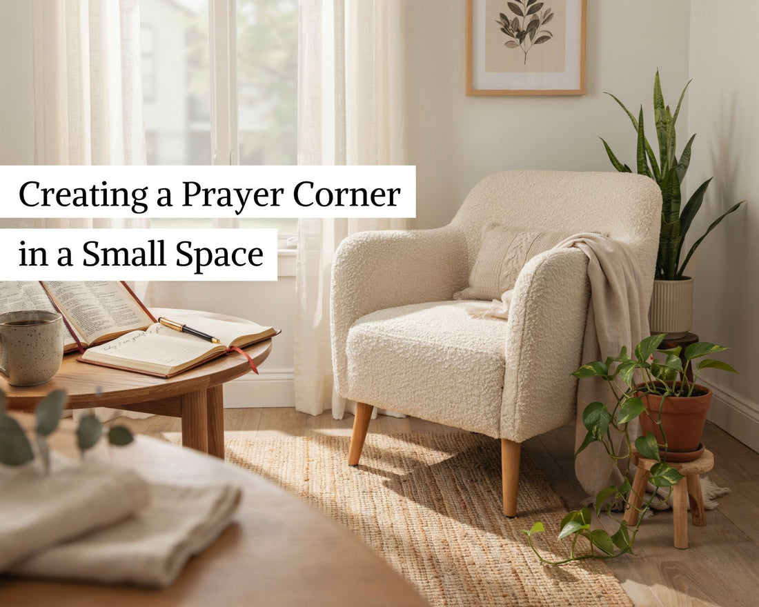 Create a Prayer Corner in a Small Space