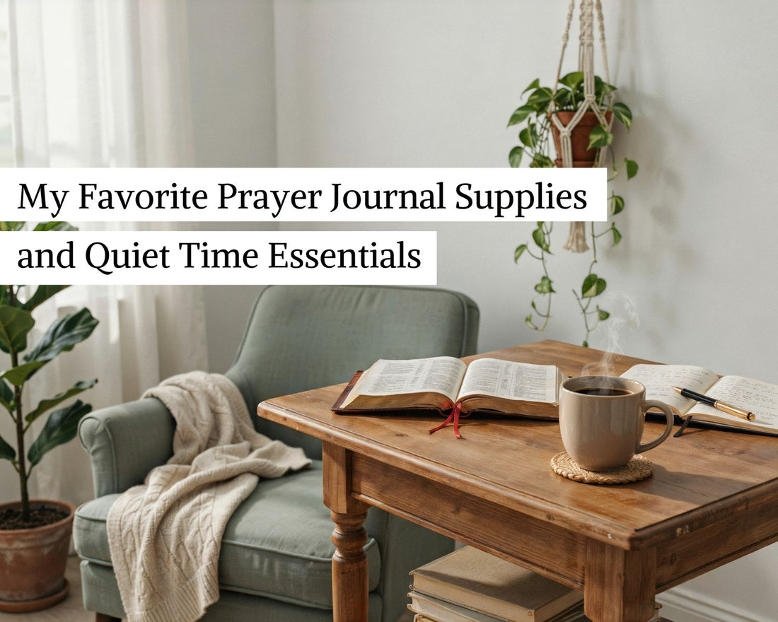 Prayer Journal Supplies Quiet Time Essentias