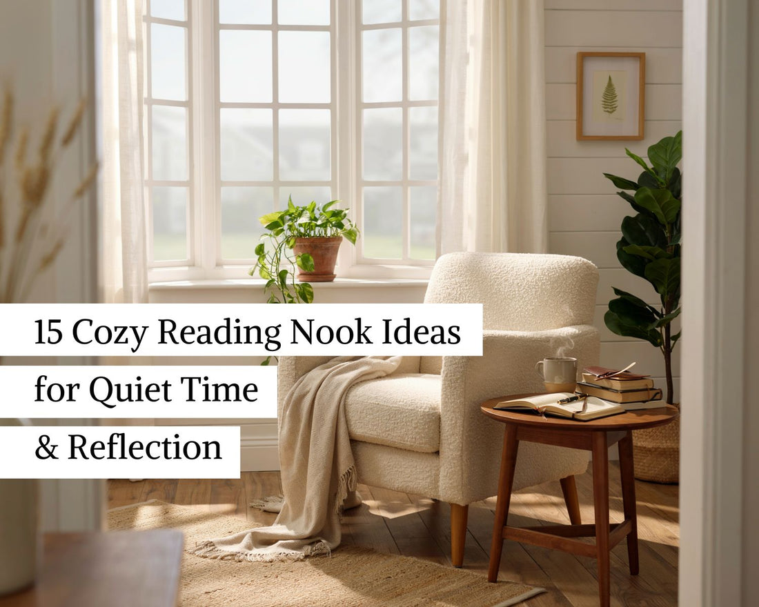 Cozy Reading Nook Ideas for Quiet Time