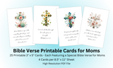 Bible Verse Printables for Moms