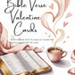 Bible Verse Valentine Cards – 12 Printable KJV Scripture Cards for Encouragement & Love