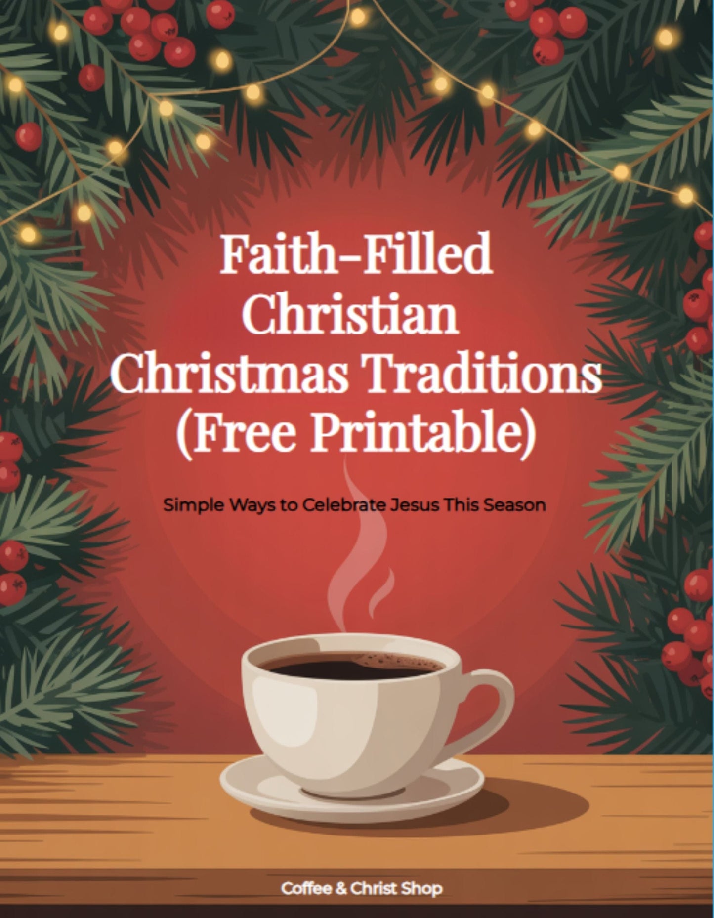 Faith-Filled Christian Christmas Traditions (Free Printable)