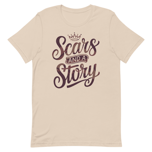 Scars T Shirt Psalm 147 3 Soft Cream