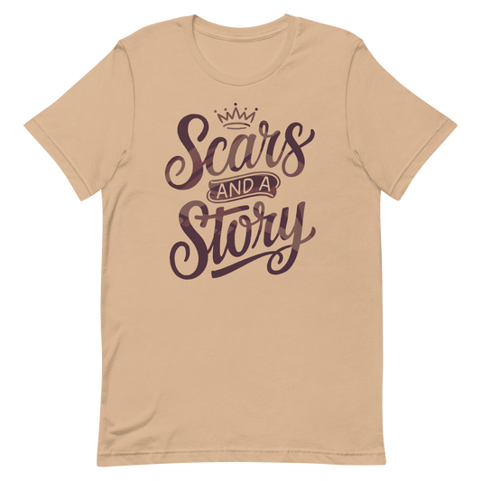 Scars T Shirt Psalm 147 3 Tan