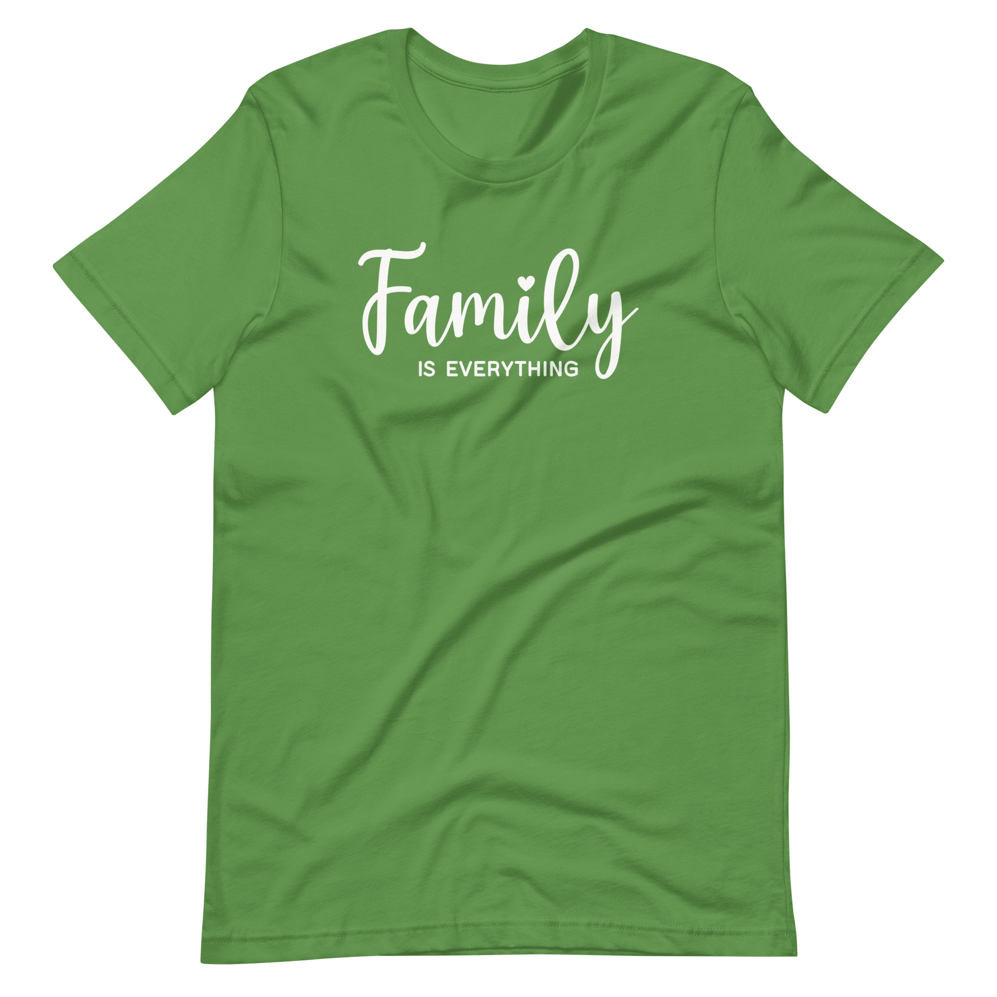 Family is Everything Christian T Shirts Leaf