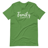 Family is Everything Christian T Shirts Leaf