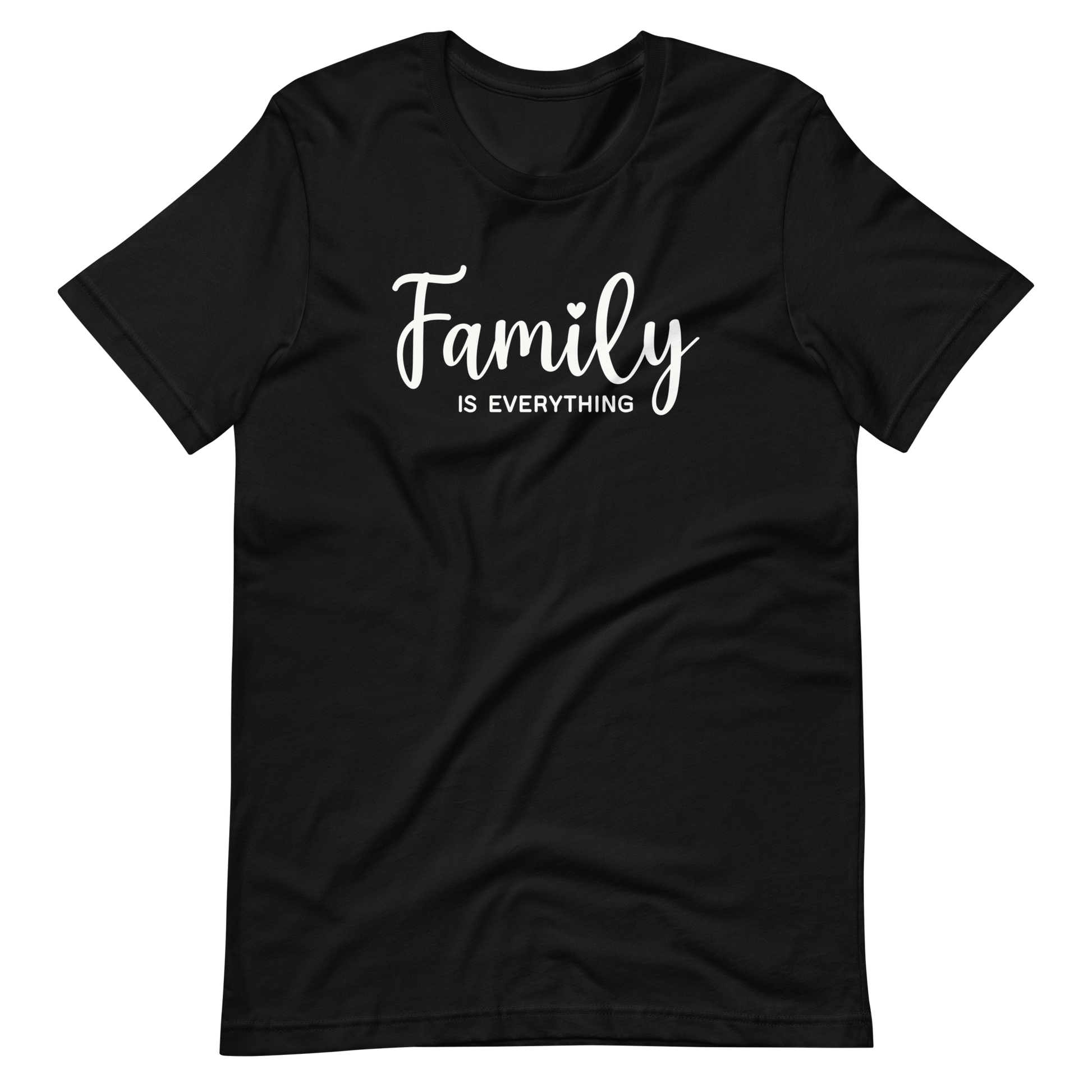 Family is Everything Christian T Shirts Black