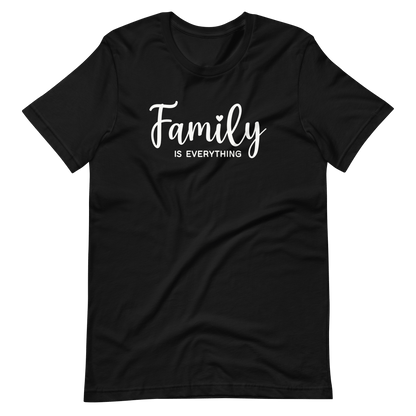 Family is Everything Christian T Shirts Black
