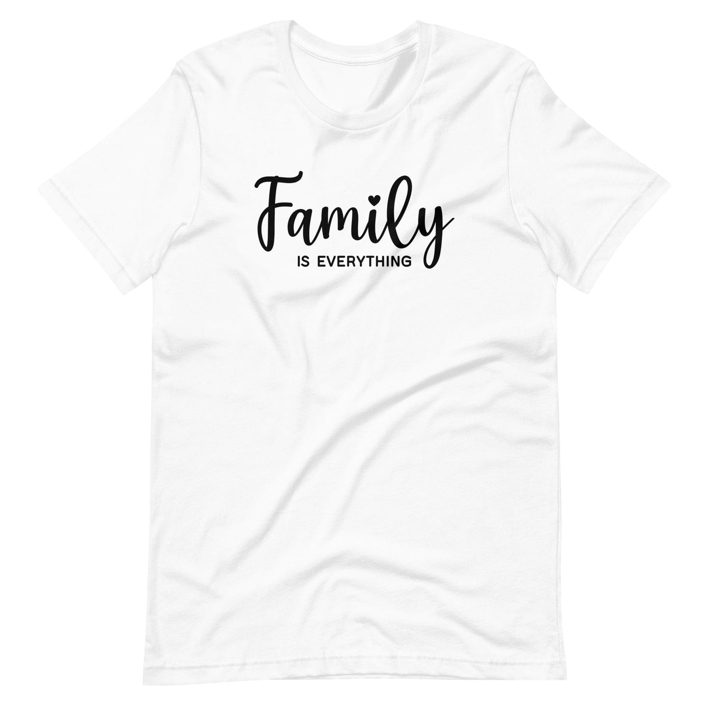 Family is Everything Christian T Shirts White