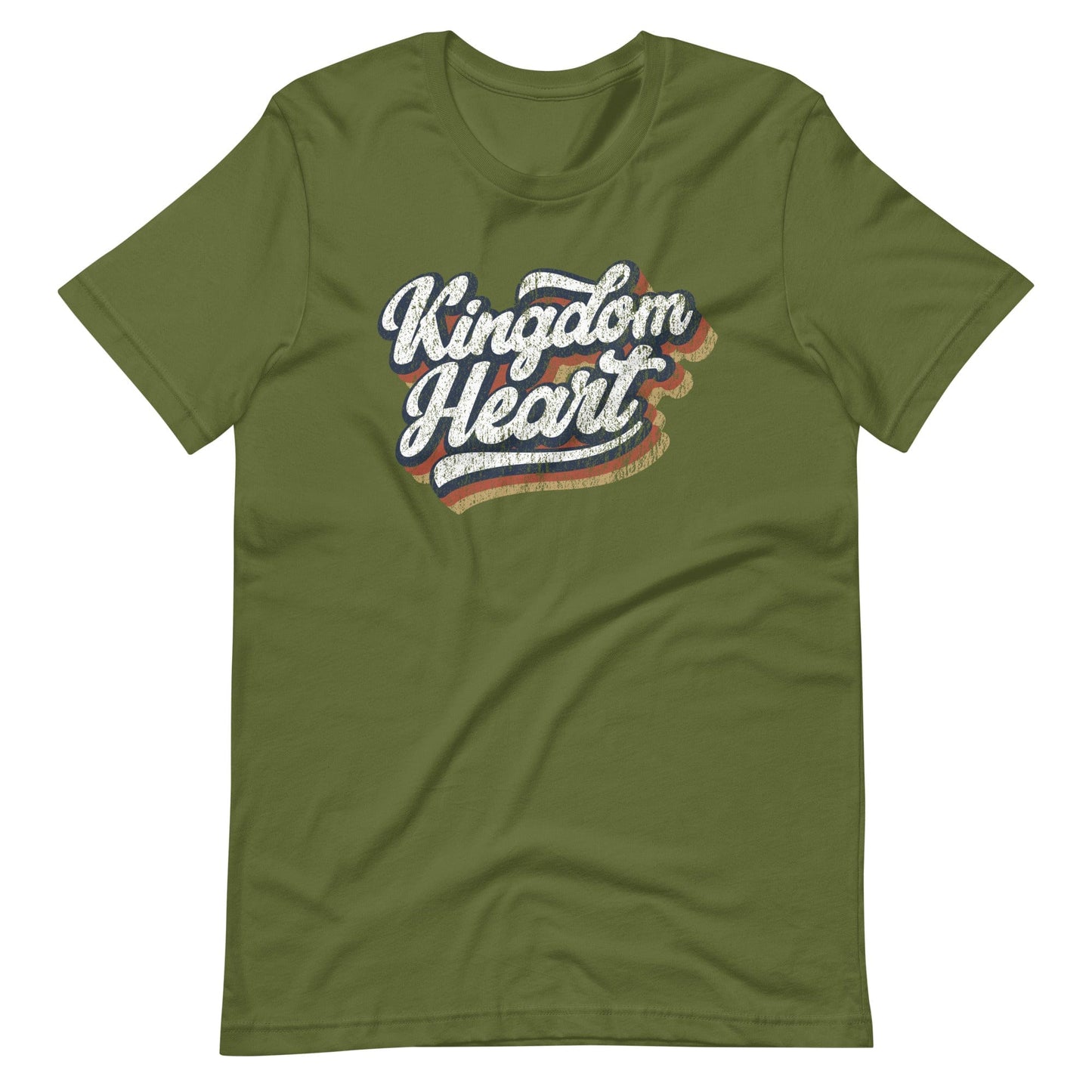 Kingdom Heart Christian T Shirts Olive