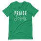 Praise Jesus Christian T Shirts Kelly Green