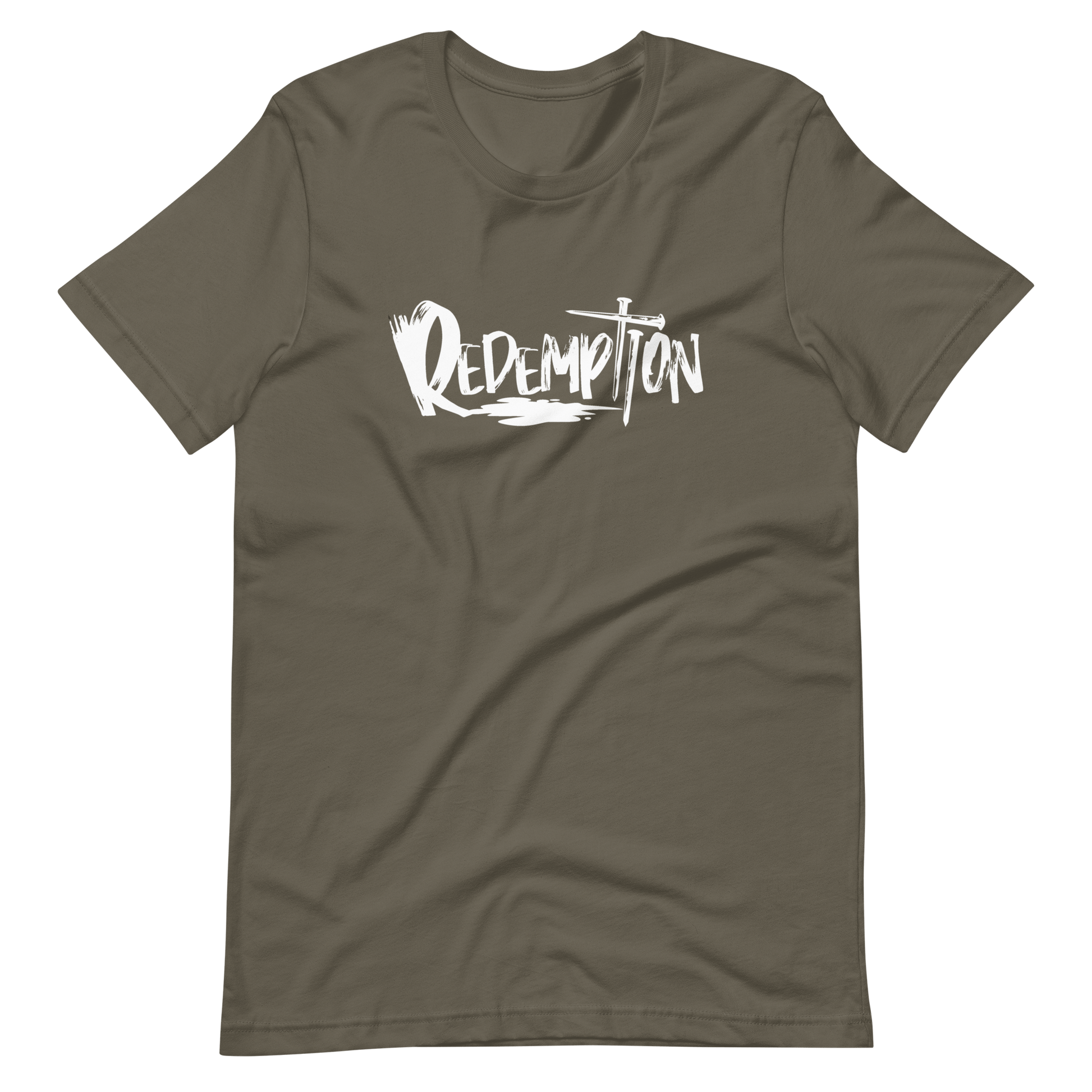 Redemption Christian T Shirts Army