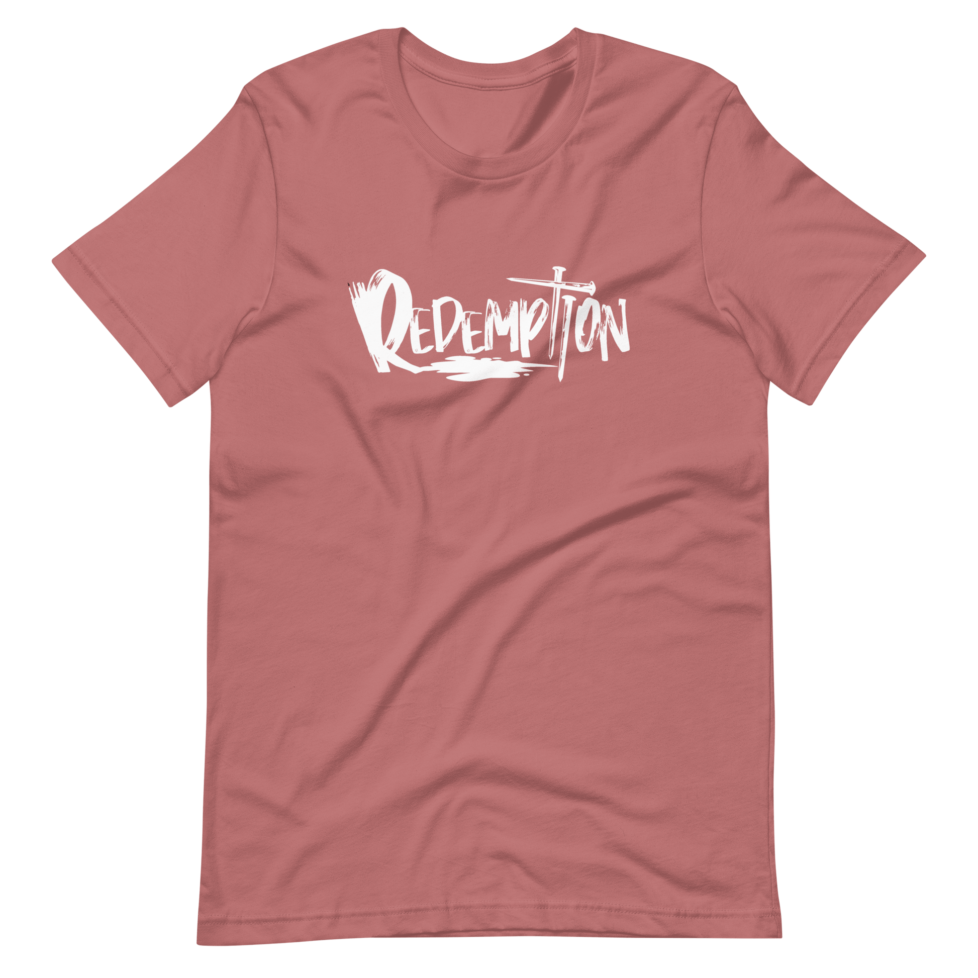 Redemption Christian T Shirts Mauve
