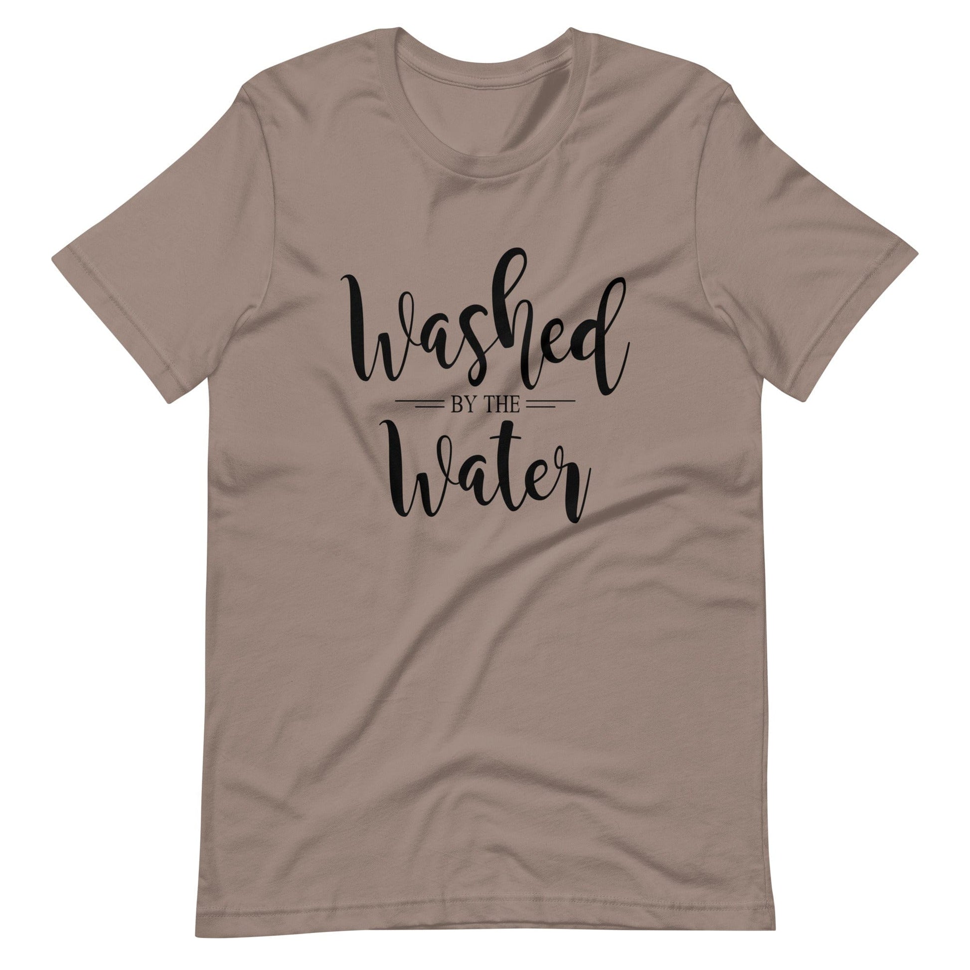 Washed by the Water Christian T Shirts Pebble