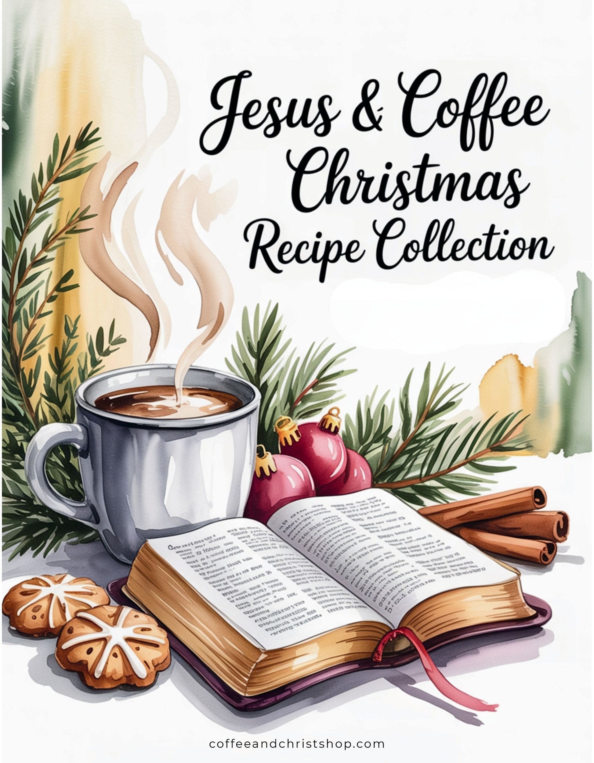 Christmas Coffee Recipe Collection Cover