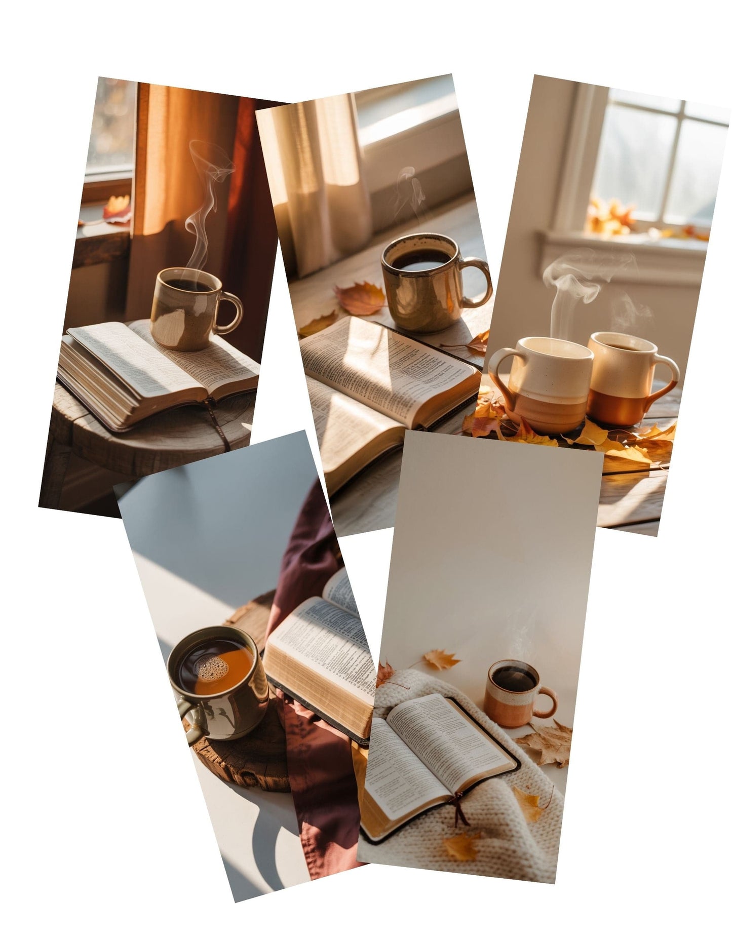 Cozy Autumn Faith Phone Wallpapers (No Text)