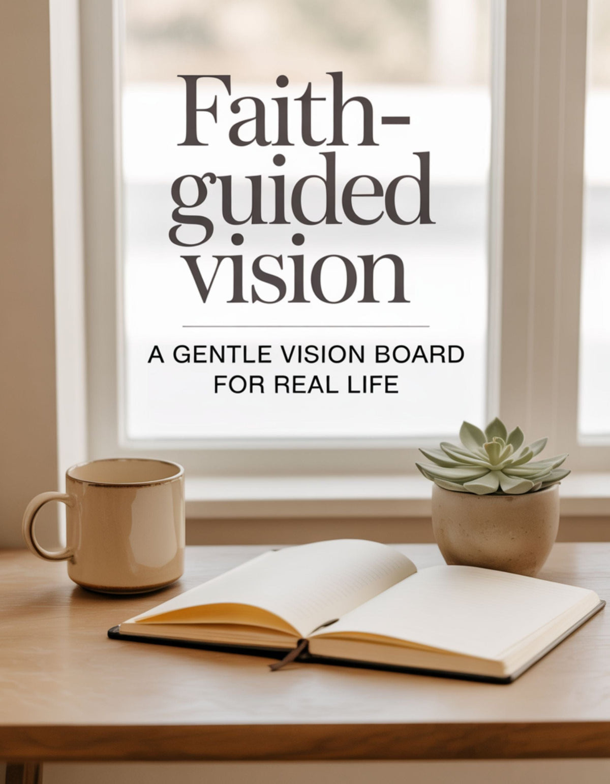 Faith Vision Examples Faith-Guided Vision: A Gentle Vision Board for Real LIfe – Coffee and ...
