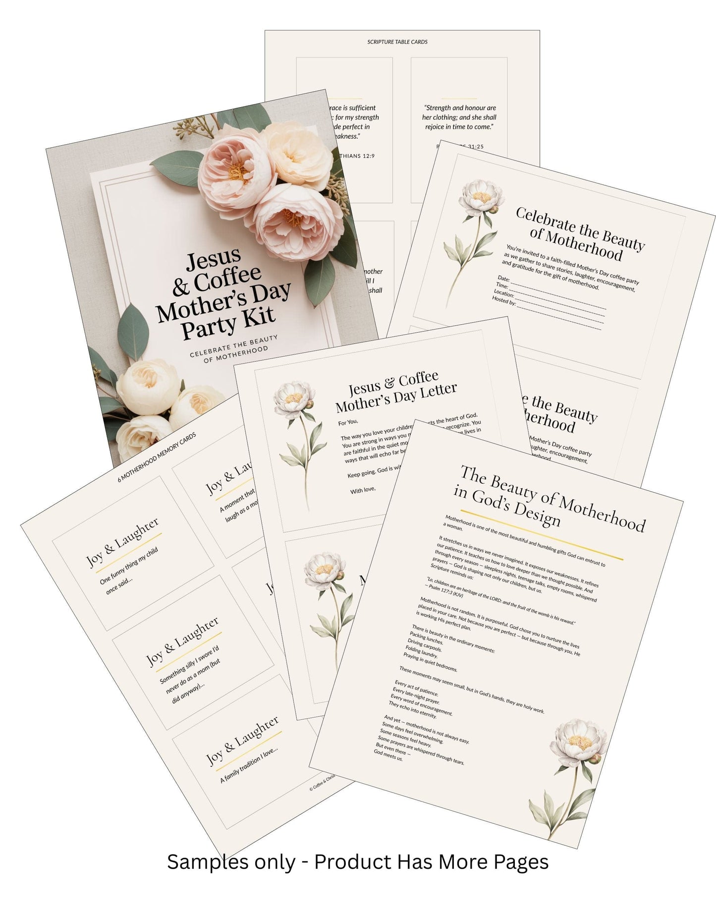 Jesus & Coffee Mother’s Day Party Kit