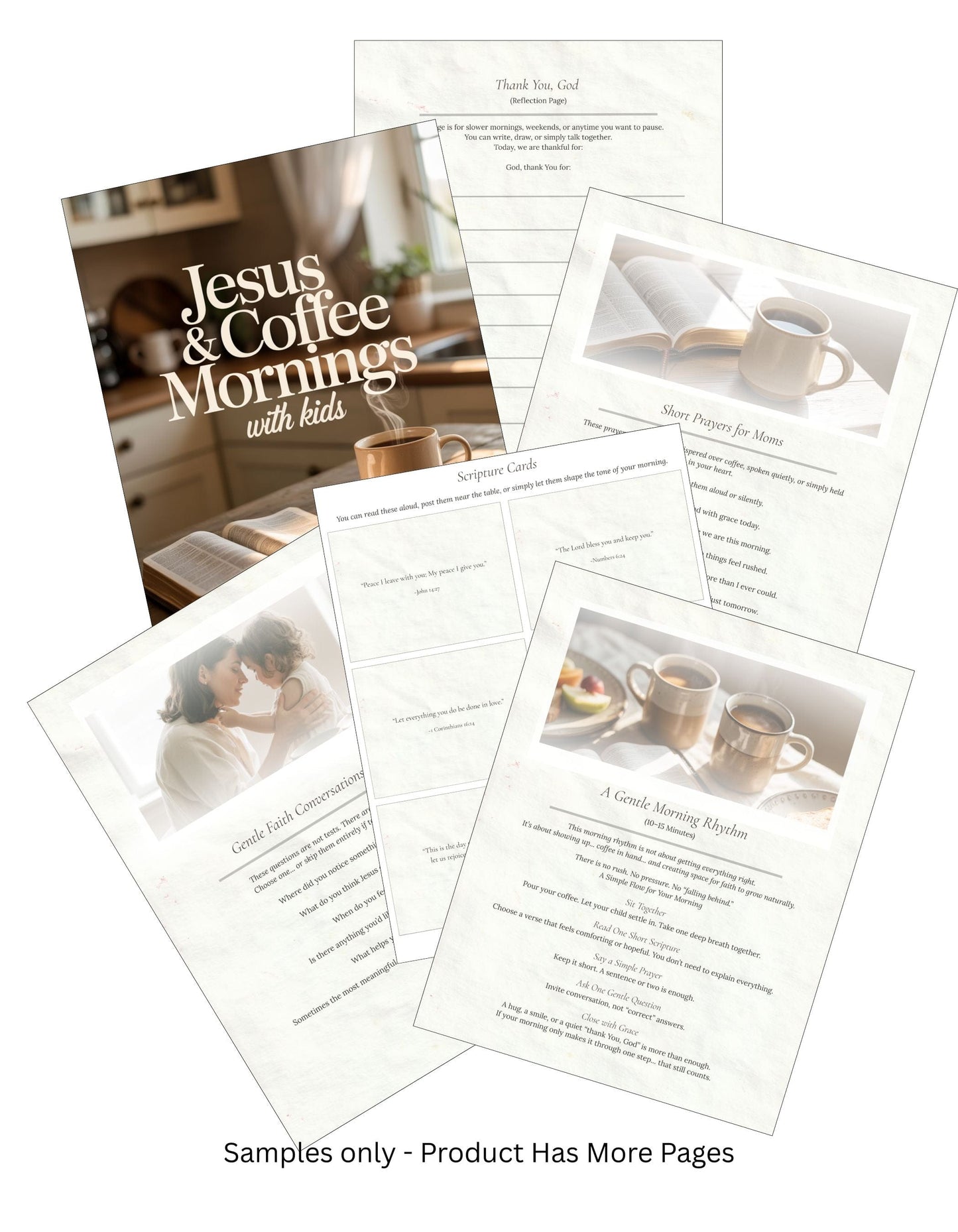 Jesus & Coffee Mornings with Kids Printable
