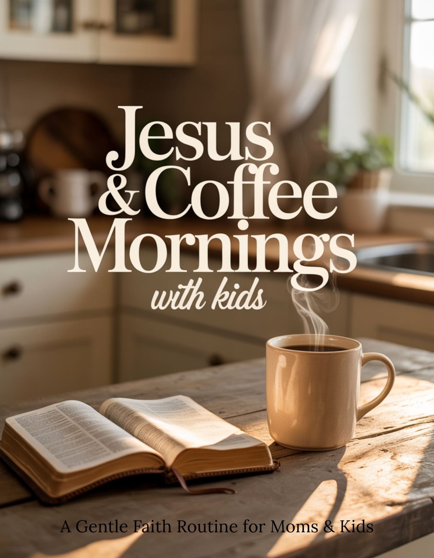 Jesus & Coffee Mornings with Kids Printable