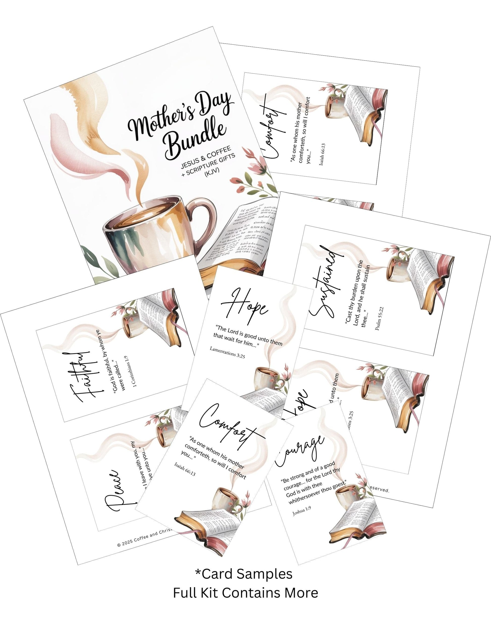 Mother's Day Scripture Gift Bundle Artwork