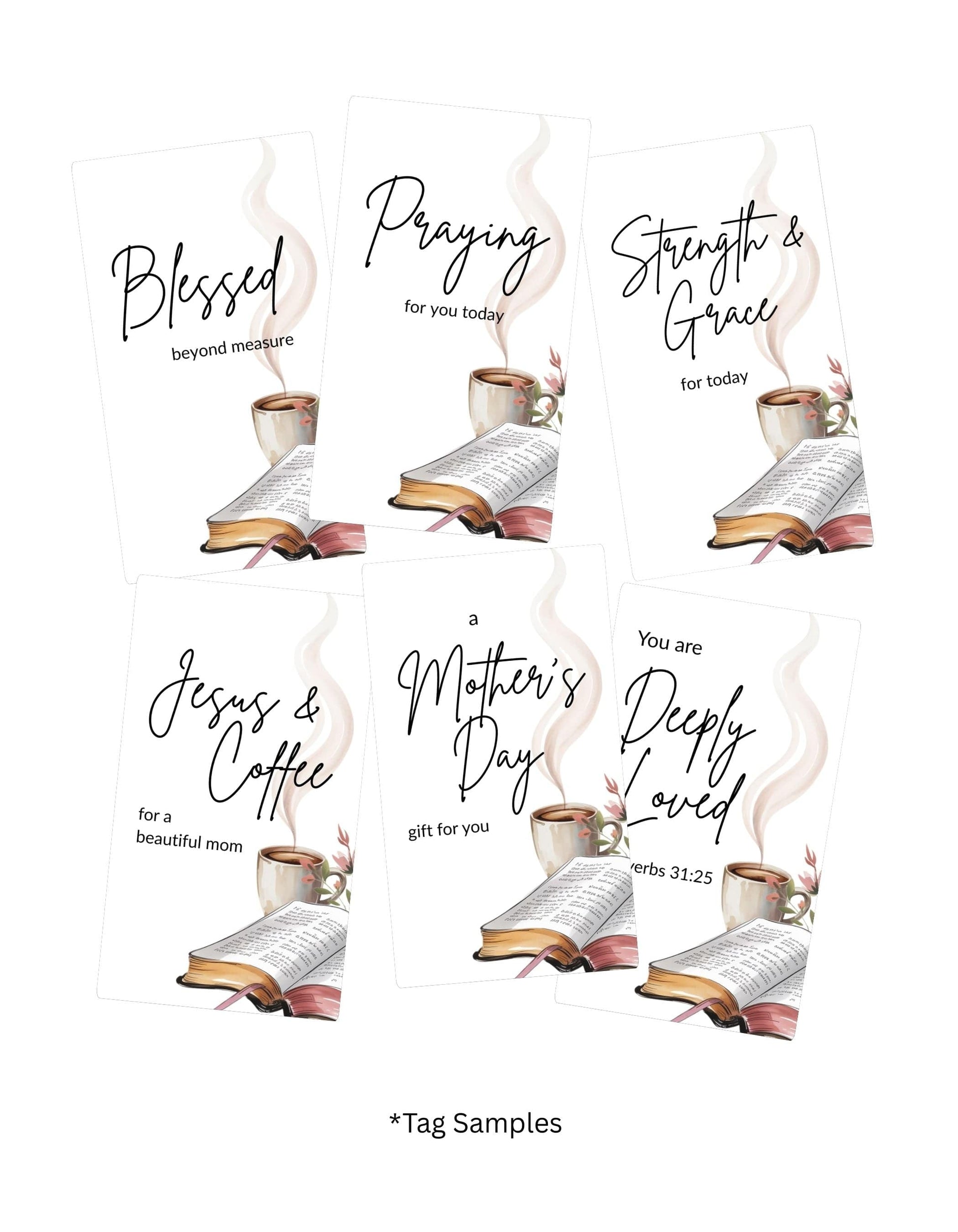 Mother's Day Scirpture Gift Tags