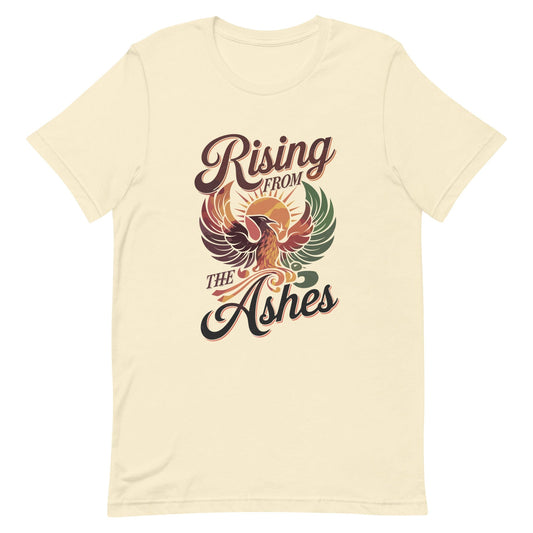 Rising from the Ashes Christian T Shirts Natural