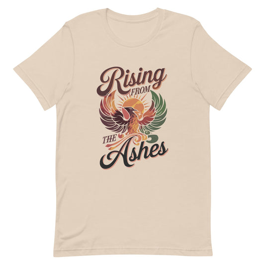 Rising from the Ashes Christian T Shirts Soft Cream